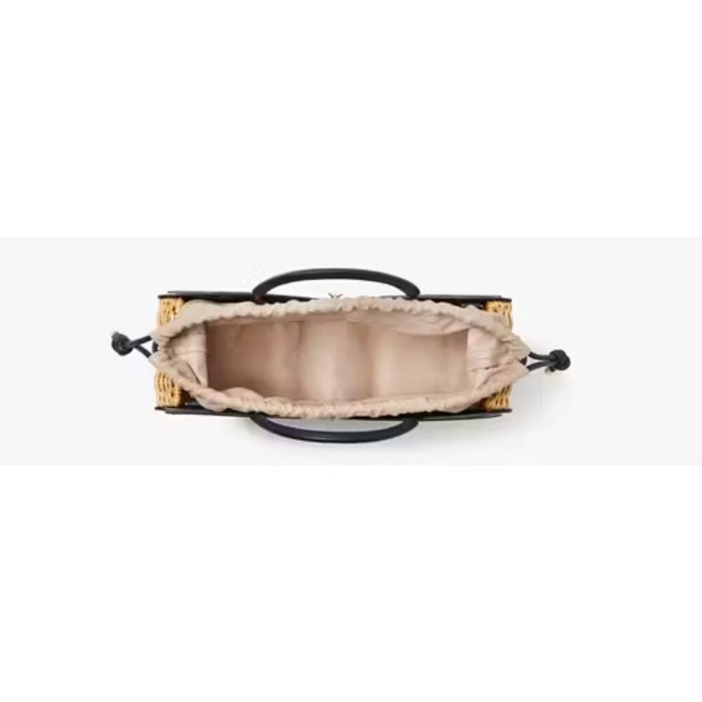 Kate Spade Wing It Polka Dot Wicker Butterfly Satchel - Brand New & Rare‎ - Picture 14 of 14